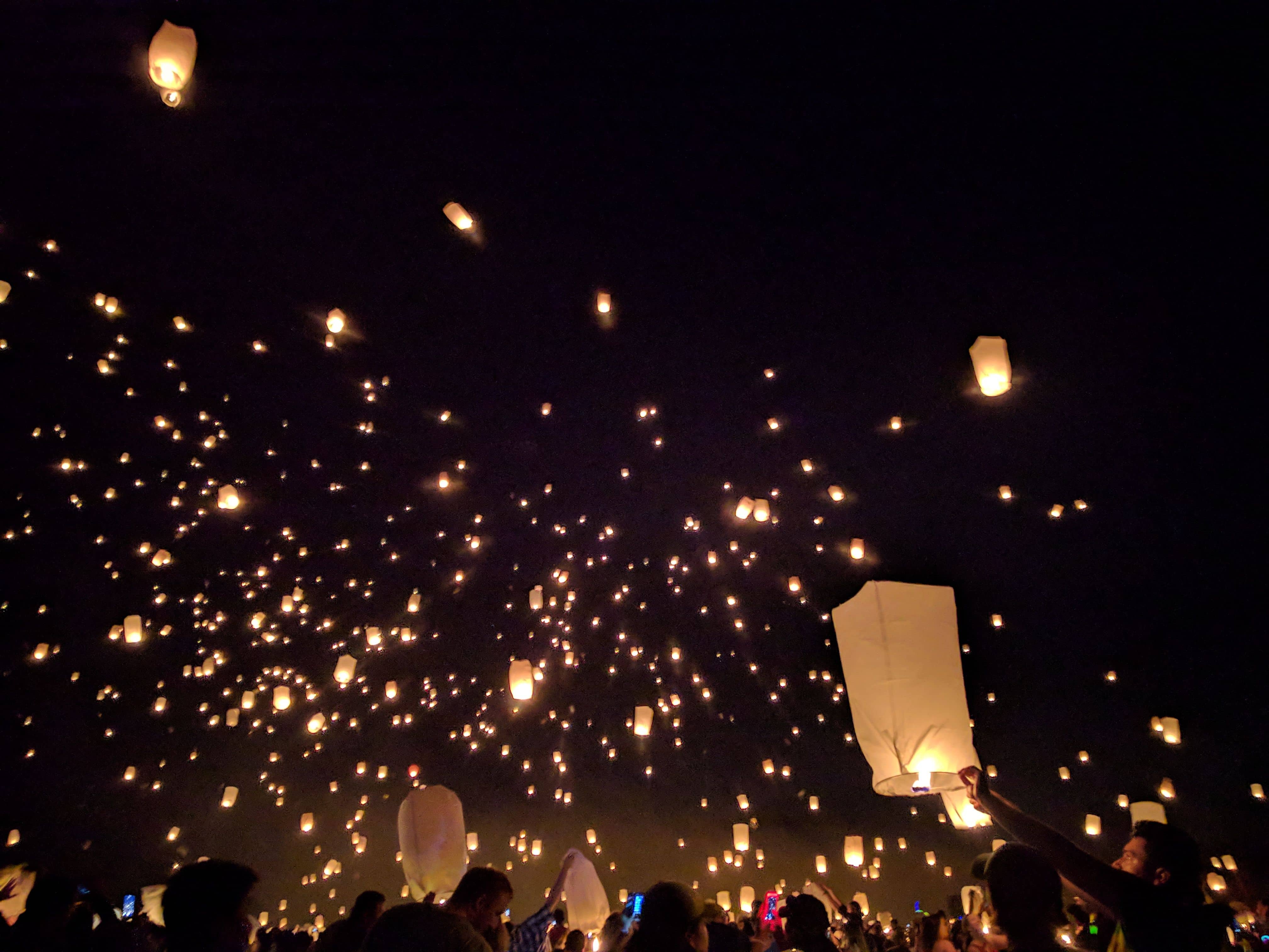 A lantern night that happens in three places at once