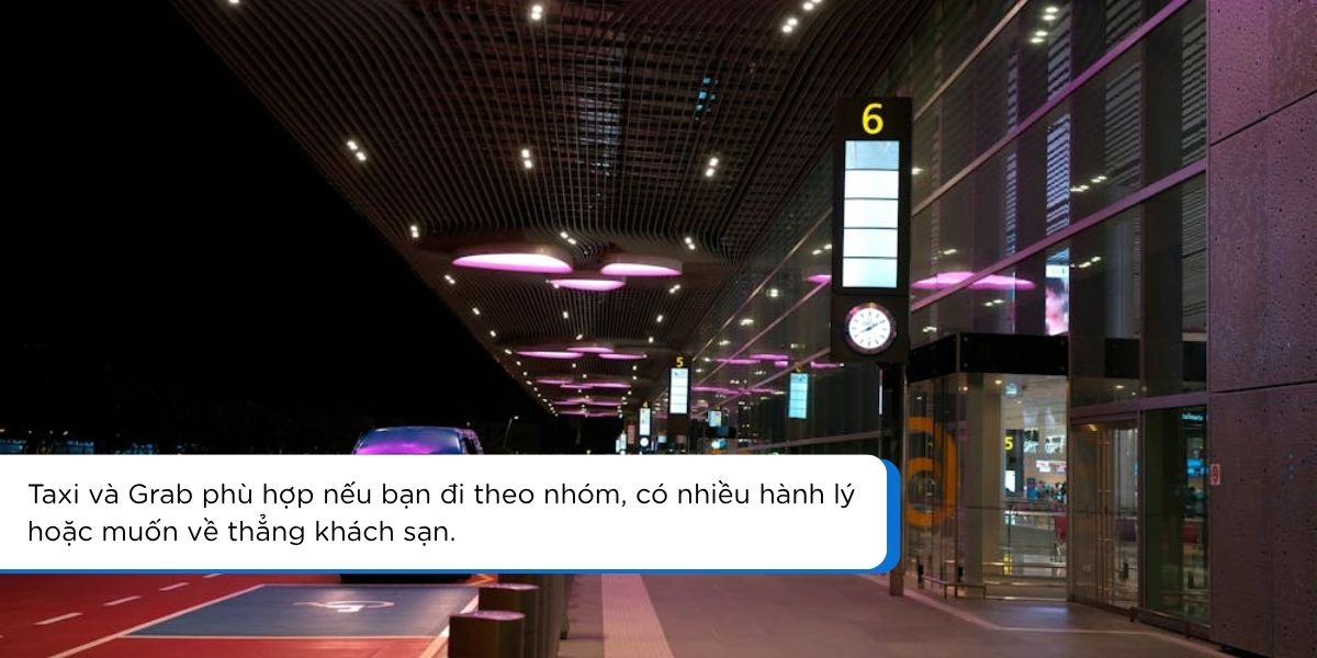 Gọi grab tại sân bay Changi