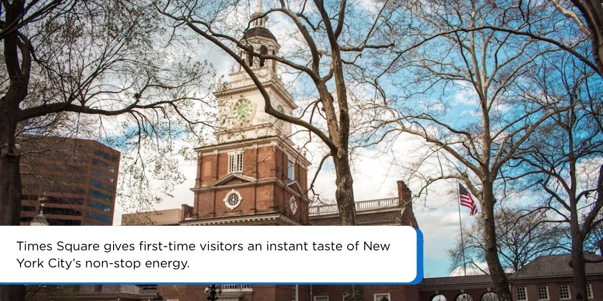 Independence Hall in Philadelphia, one of the best historic places to visit in the US during America’s 250th anniversary
