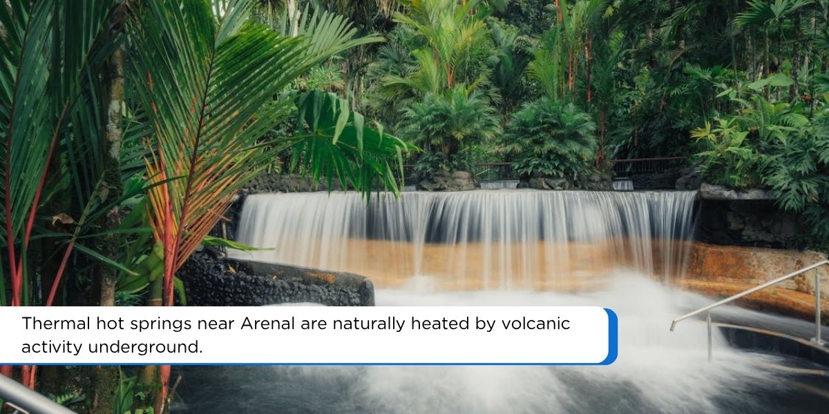 atural hot springs near Arenal Volcano in La Fortuna Costa Rica