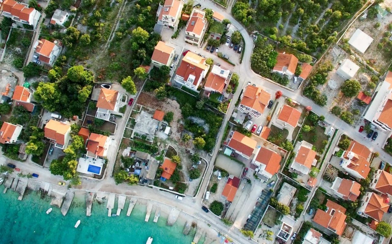 Bacvice Beach Split Croatia near city center