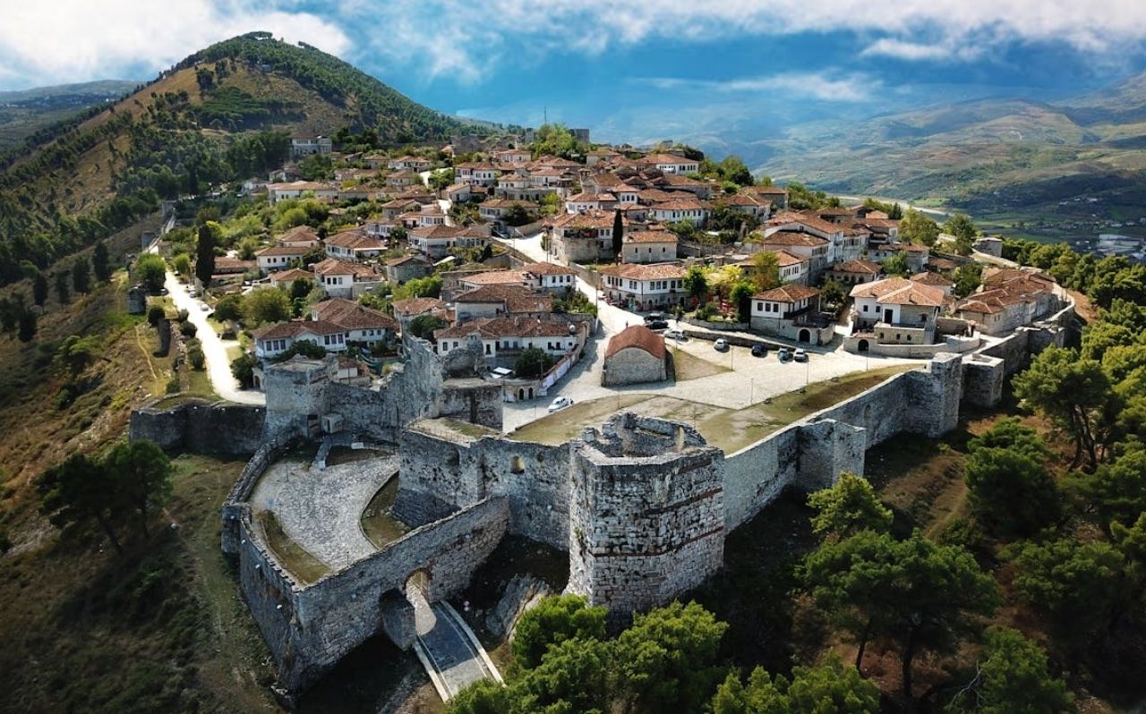 Berat UNESCO town Albania