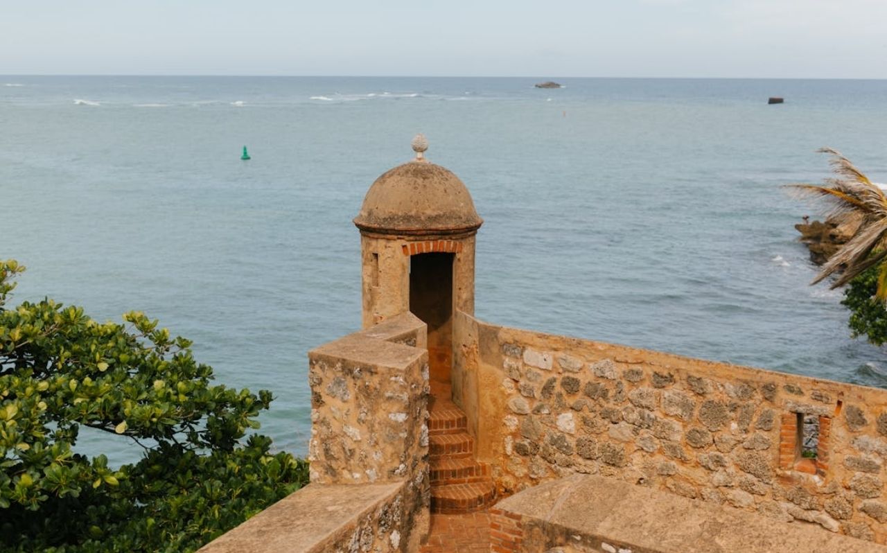Fortaleza San Felipe historic fort overlooking the sea in Puerto Plata