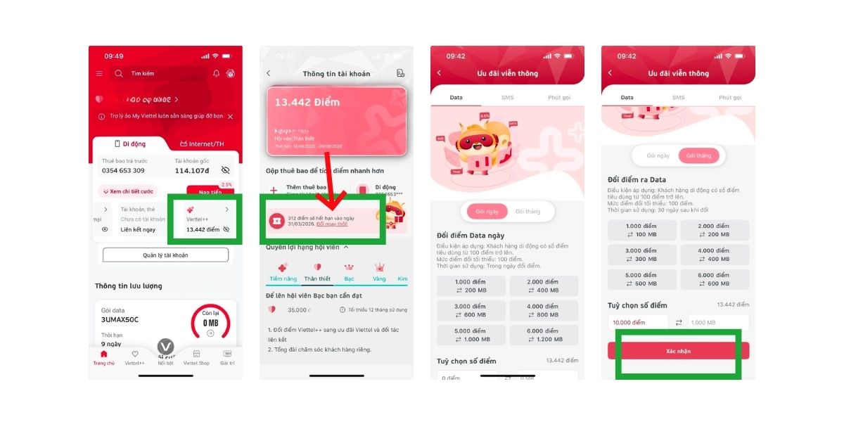 cách nhận data viettel miễn phí mới nhất