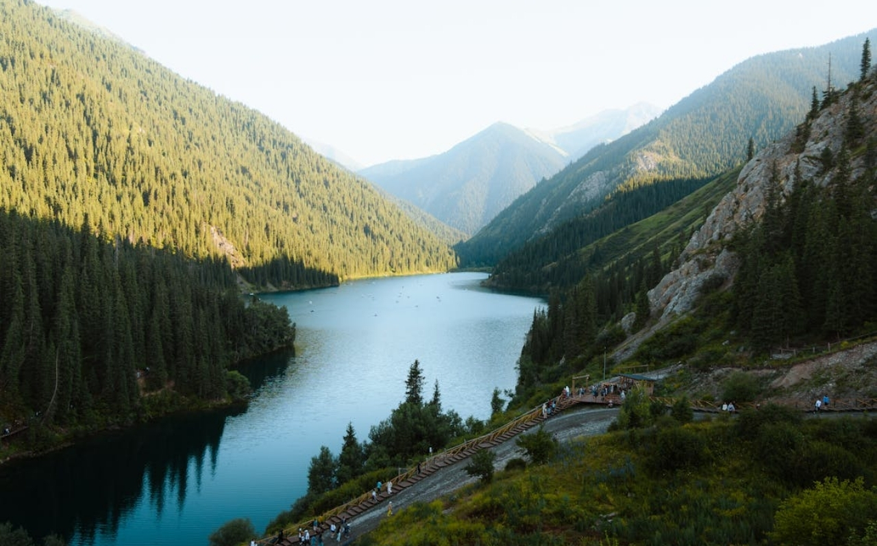 Kolsai Lakes are ideal for a calmer nature day, but the drive is longer.