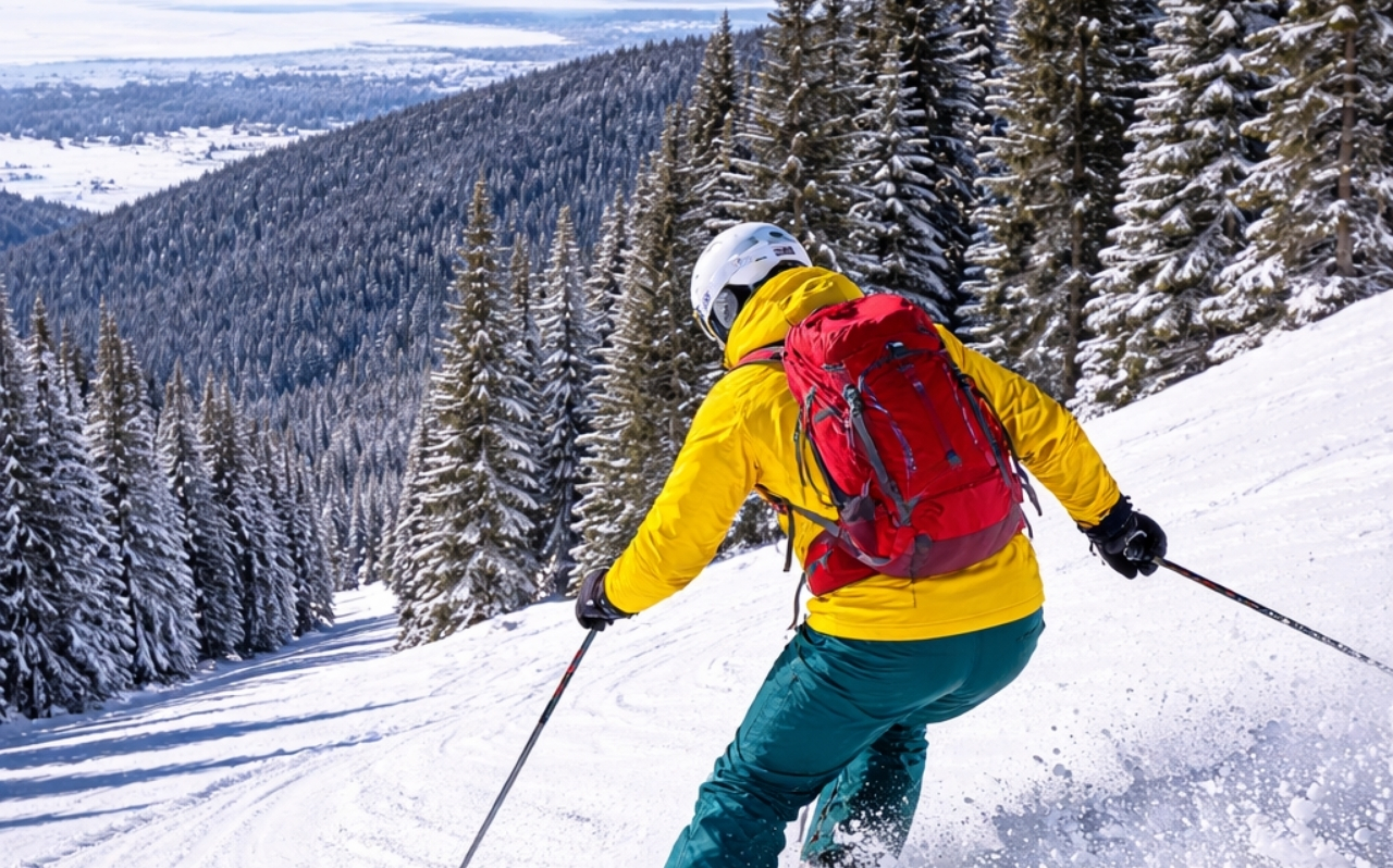 kyrgyzstan skiing at Karakol ski base