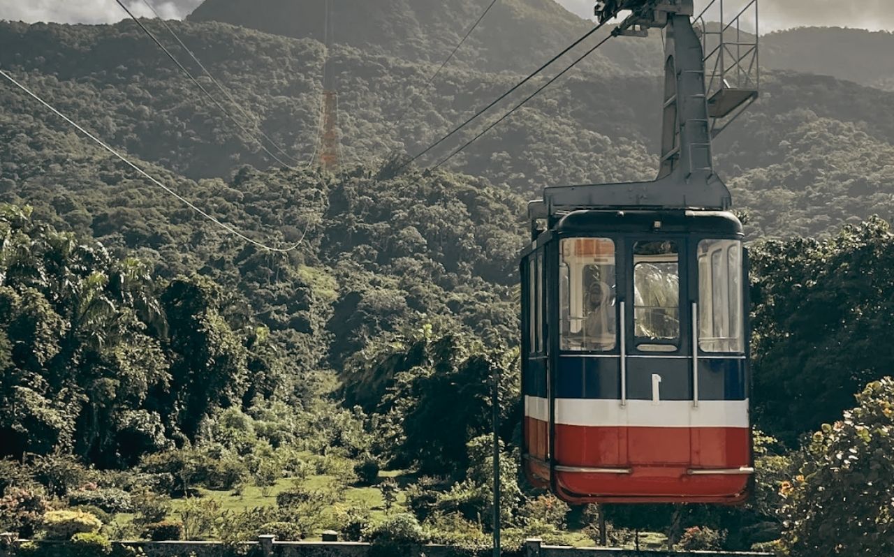 Mount Isabel de Torres cable car in Puerto Plata, a popular Dominican Republic attraction