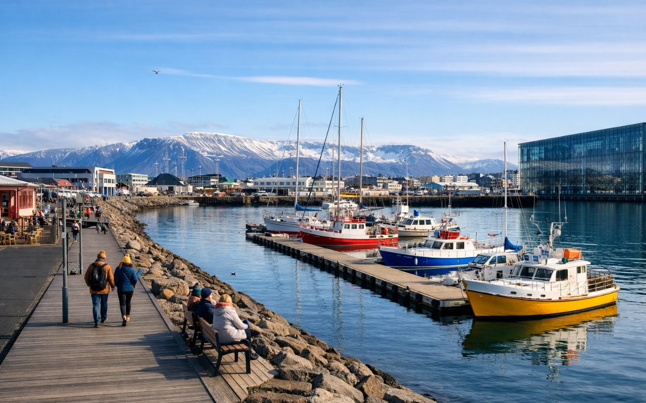 Reykjavík Old Harbor waterfront area