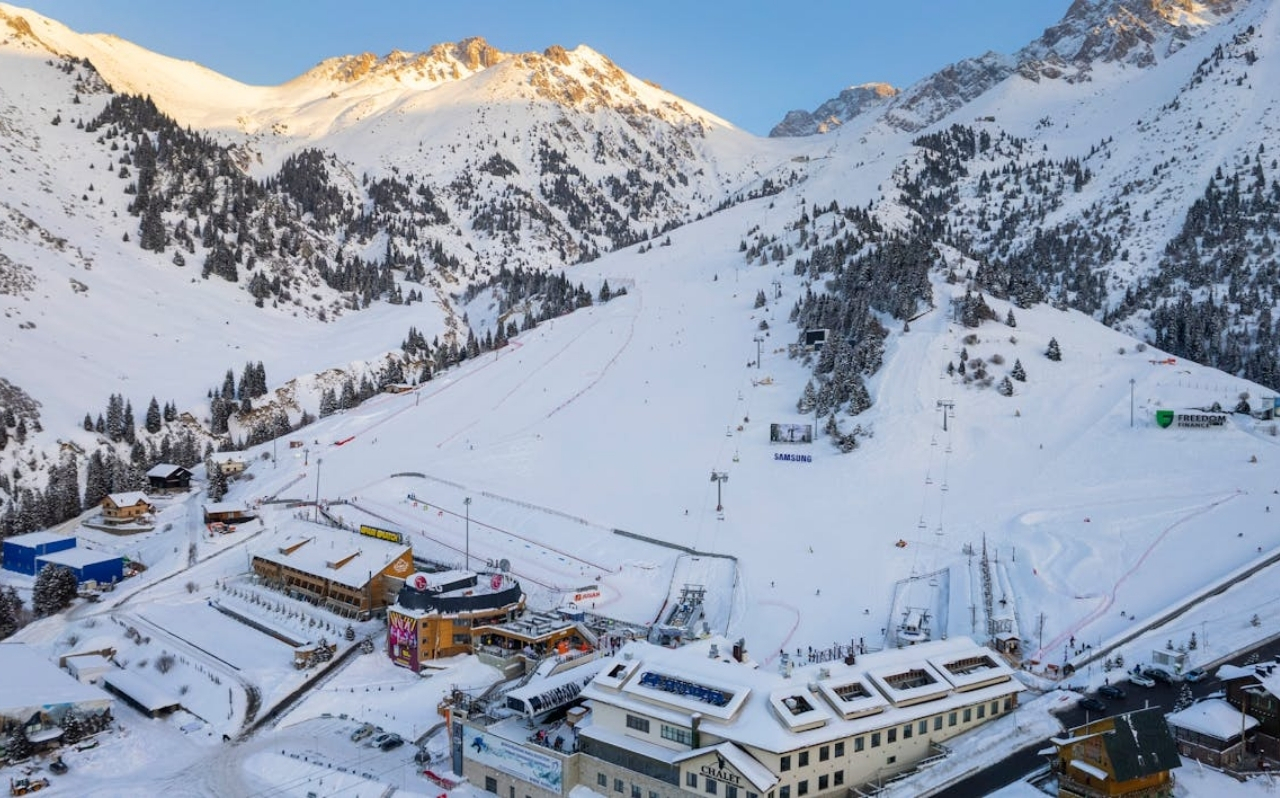 Shymbulak works across seasons, from summer views to winter snow days