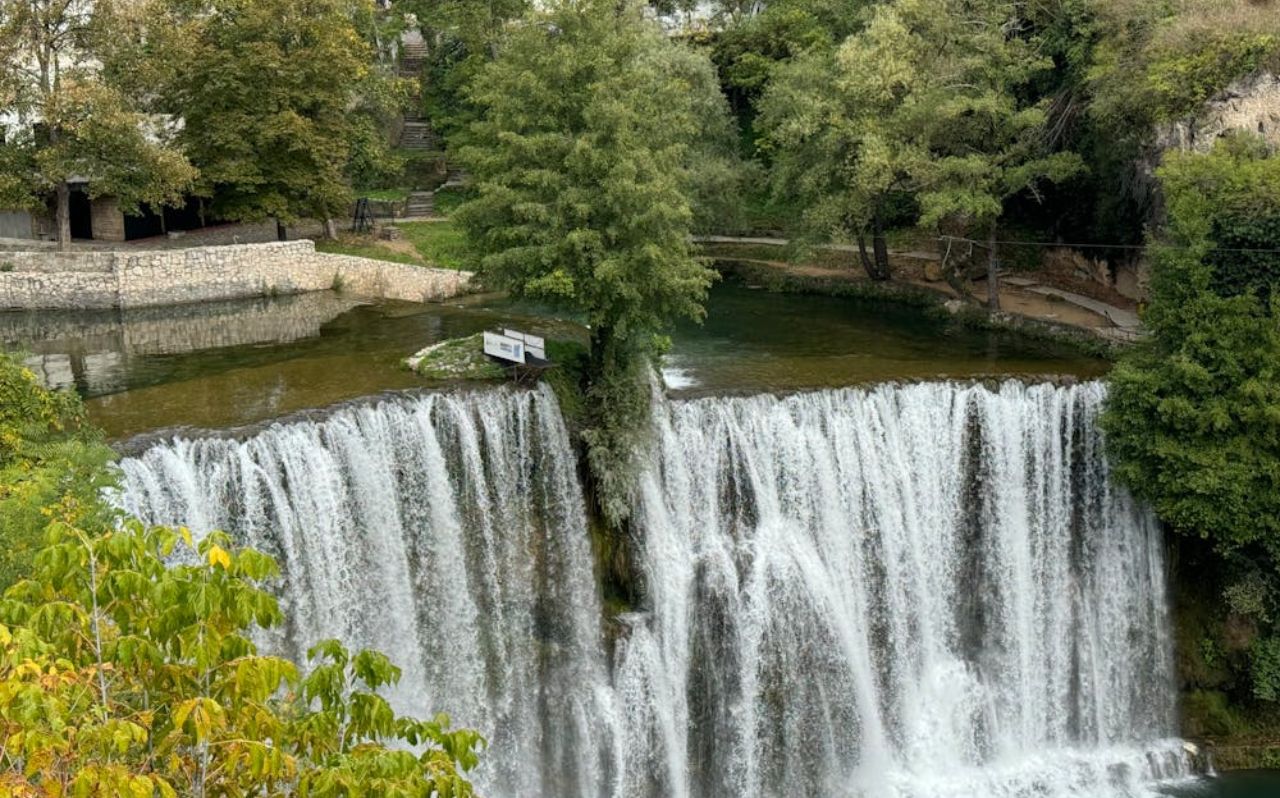 Waterfall in Una National Park Bosnia and Herzegovina