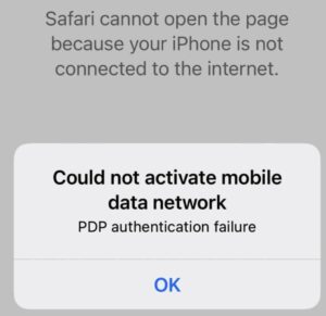 Lỗi pdp là gì - PDB authentication failure