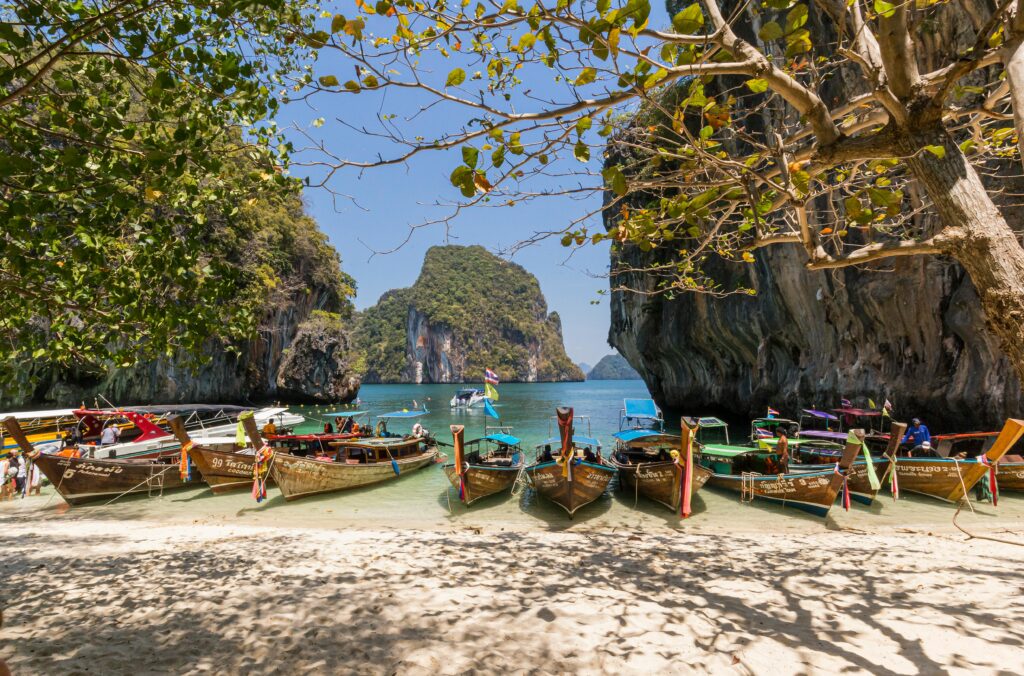 thành pho du lich thai lan - bien Krabi