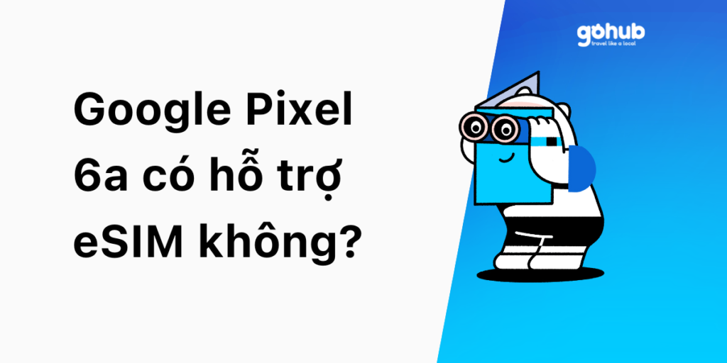 Google Pixel 6a có hỗ trợ eSIM không?