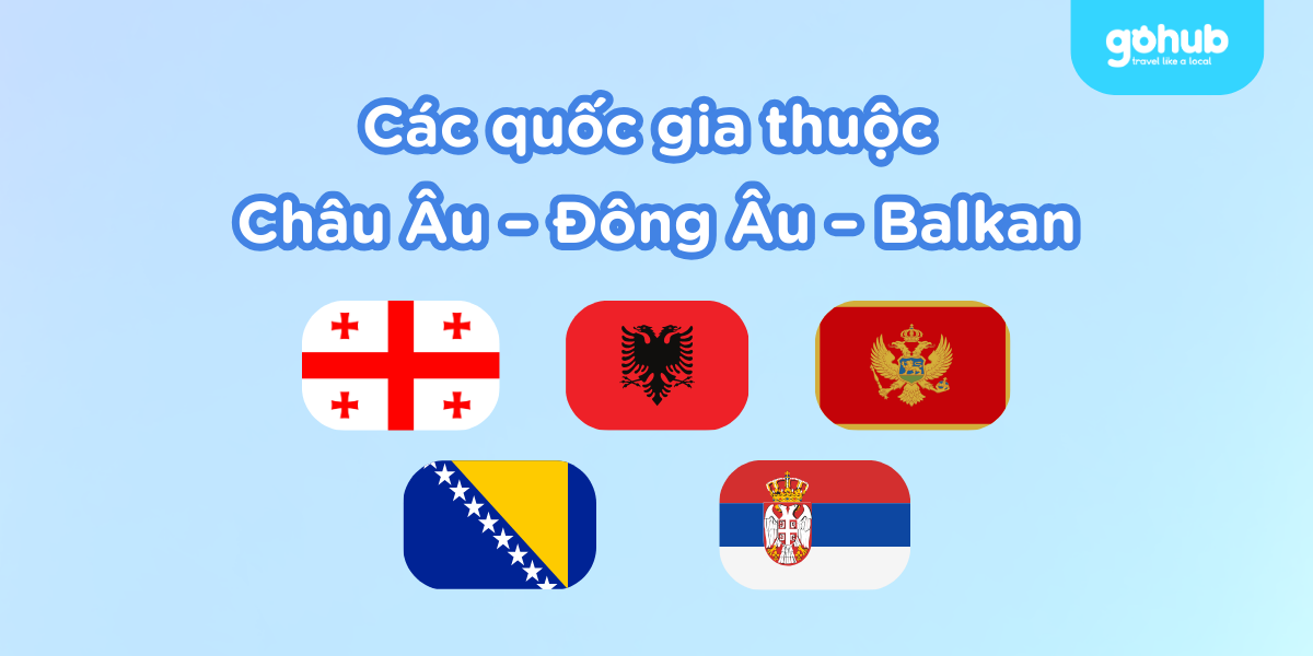 Các quốc gia thuộc Châu Âu – Đông Âu – Balkan