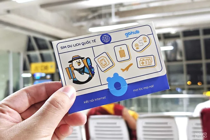 Mã QR eSIM Gohub lưu trữ trong điện thoại trước chuyến đi