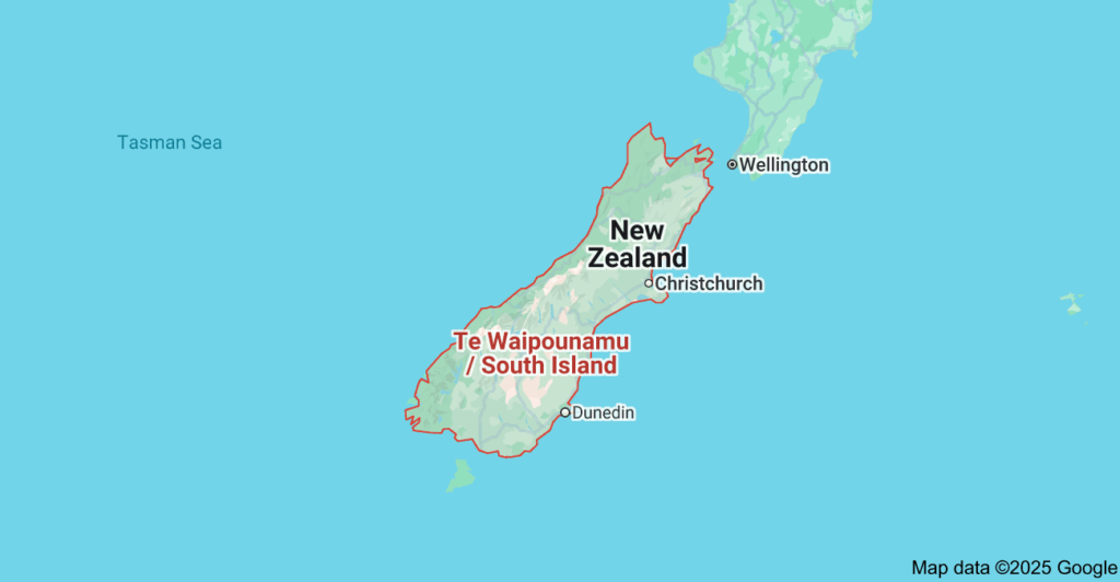 Bản đồ New Zealand