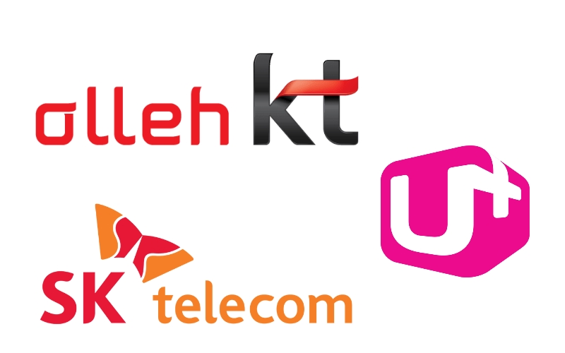3 nhà mạng hàng đầu tại Hàn Quốc