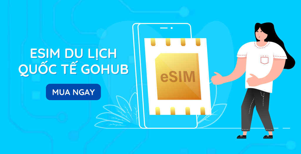 Esim du lịch quốc tế gohub