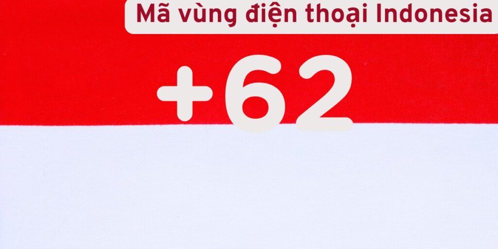Mã vùng điện thoại indonesia