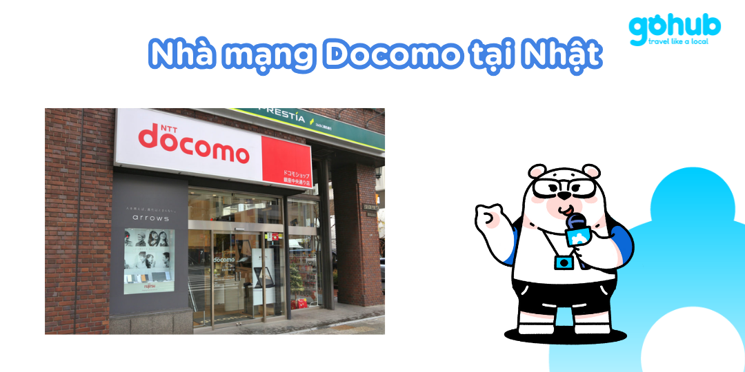 Nhà mạng Docomo tại Nhật