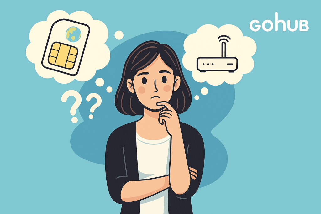 So sánh 3 phương án kết nối Internet khi đi Trung Quốc