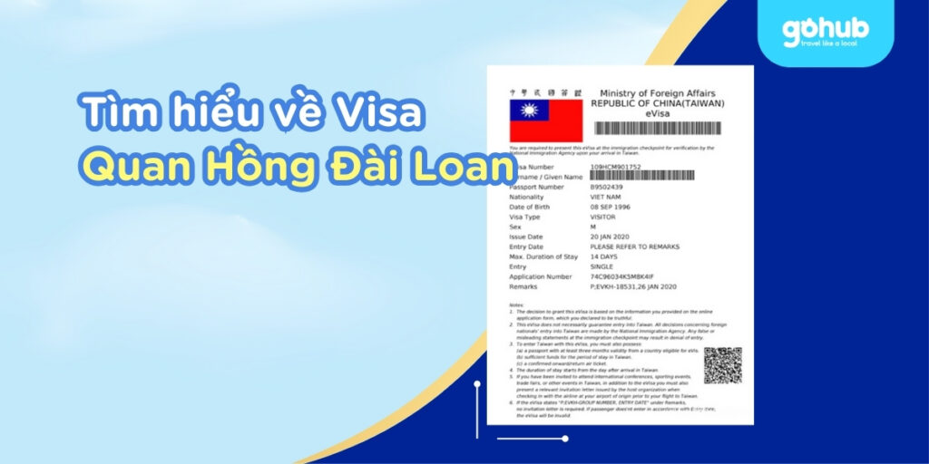 Visa Quan Hồng Đài Loan: Hướng Dẫn Xin Cho Nhóm Du Lịch