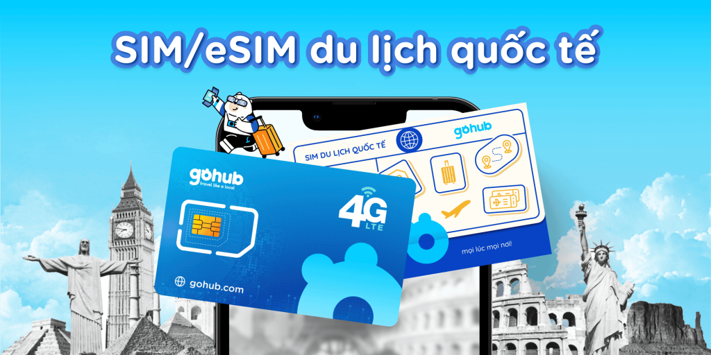 So sánh hình ảnh giữa eSIM và sim vật lý: một bên là quét mã QR trên điện thoại, một bên là lắp thẻ sim vào khe máy.