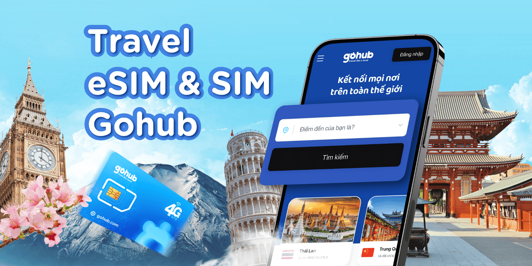 Cách sử dụng eSIM khi du lịch nước ngoài