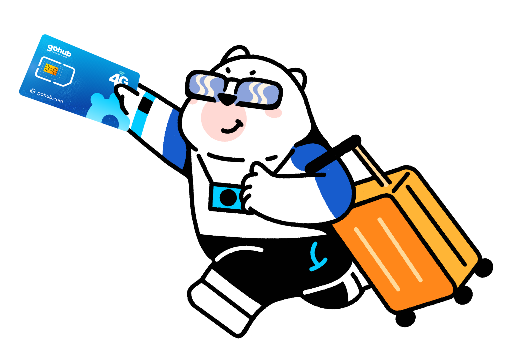 Gohub promotions illustration Gohub promotions illustration